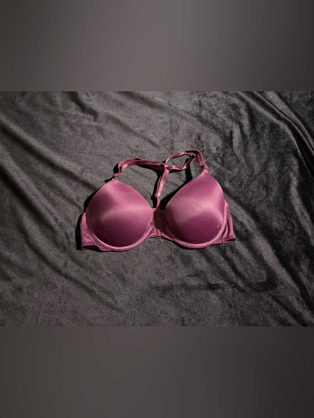 Victoria's Secret Smooth Molded Bra in Plum